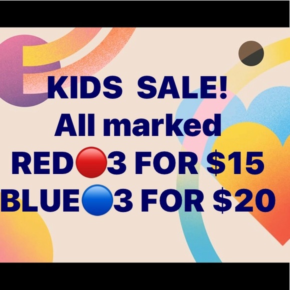 Kids only 🔵🔴 - Picture 4 of 5